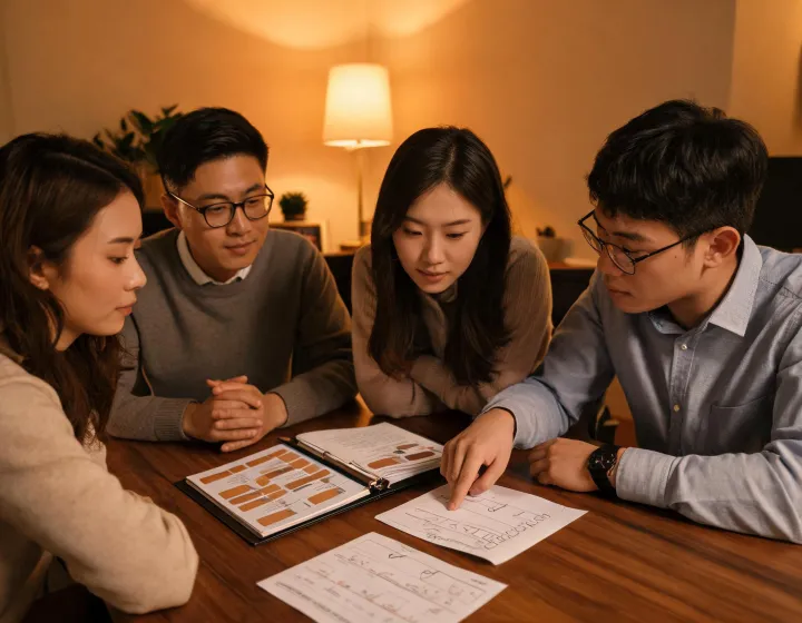 Revenue team reviewing a respectful outreach playbook