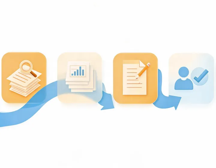 Prompt cards for respectful prospecting workflows